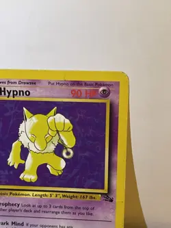 1999 Hypno 23/62 Fossil Pokemon Card TCG WOTC - Image 5