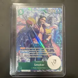 One Piece Smoker (Alt Art) OP10-030 English Royal Blood TCG Card Game - Image 1