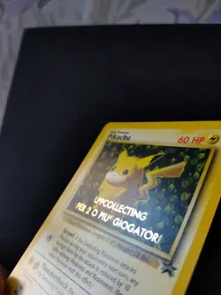 Pokemon Pikachu # 1 LPP Collecting Stamp WOTC Black Star Promo Card - Image 2