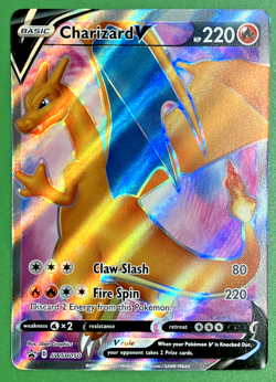 Charizard V SWSH050 SWSH: Sword & Shield Promo Cards Holo NM - Image 1