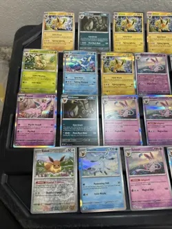 (30) EEVEE CARDS LOT VTG HOLO GLACEON LEAFEON ESPEON JOLTEON EVOLUTION 3 - Image 2