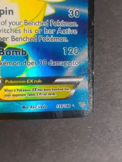 Pokemon TCG Blastoise-EX XY Holo Full Art Ultra Rare Card 155/160 2014 - Image 3