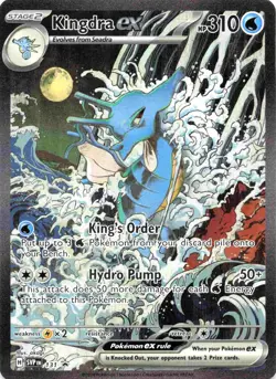 Kingdra ex 131 Sv: Scarlet & Violet Promo Cards Holo - Image 1