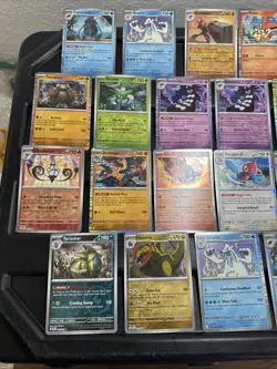 30 Pokemon Cards Lot WOTC VTG ALL RARE HOLO Tyranitar Carracosta Porygon Virizon - Image 2