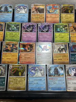 30 Pokemon Cards Lot WOTC VTG ALL RARE HOLO Tyranitar Carracosta Porygon Virizon - Image 3
