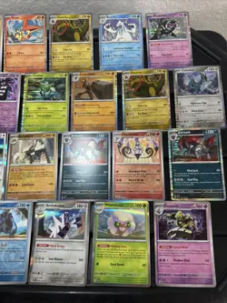 30 Pokemon Cards Lot WOTC VTG ALL RARE HOLO Tyranitar Carracosta Porygon Virizon - Image 5