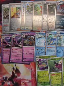 Pokemon SV: White Flare Bulk 195 Cards- 167 Common/uncommon+ 28 Holos+Reverse NM - Image 3