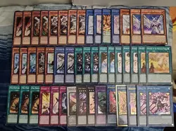 Yugioh 48 Card Regenesis Voiceless Voice Deck Core Sage Diviner Guardian - Image 1