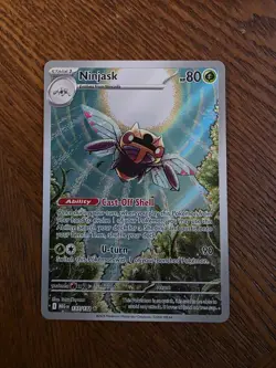 Ninjask 137/132 Pokemon Card Illustration Rare Mega Evolutions - Image 1