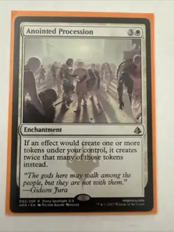 Magic: The Gathering Amonkhet Annointed Procession Card Near Mint Condition - Image 1