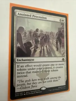 Magic: The Gathering Amonkhet Annointed Procession Card Near Mint Condition - Image 2