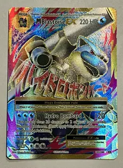 Pokemon Mega Evolutions Holo Card M Blastoise EX Full Art 102 /108 TCG LP+ - Image 1