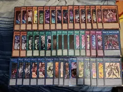 Yugioh 47 Card Snake Eye Maliss Deck Core Cyberse White Rabbit @Ignister Poplar - Image 1