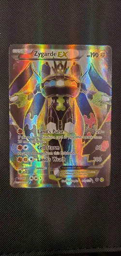 Zygarde EX 54a/124 VLP - XY Fates Collide - Ultra Rare Holo Pokemon Card TCG - Image 1