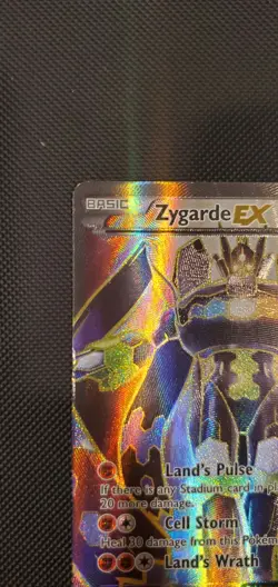 Zygarde EX 54a/124 VLP - XY Fates Collide - Ultra Rare Holo Pokemon Card TCG - Image 2