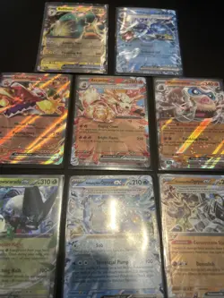 TCG Pokemon EX Card Lot. 8 Cards NM - Image 3