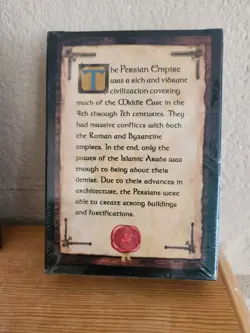 Age of Empires II Expandable Card Game The Persians SEALED 100 Card Starter Deck - Image 2