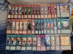 Yugioh 45 Card Ryu Ge Dinosaur Core Mistva Laggia Tyranno Oviraptor - Image 1