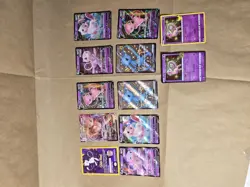 Pokemon Mew Vmax 114 V Ex Catch Mew Movie Vintage Cards Lot Fusion Strike Shiny - Image 1