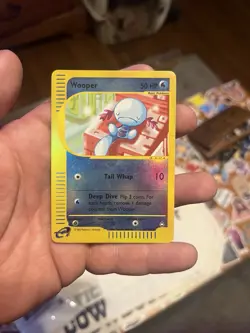 Wooper Aquapolis Reverse Holo Card 066/147 Pokemon TCG - Image 1
