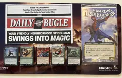 MTG x Spiderman - All 5 Colors Welcome Decks - *SEALED* - with Comic & Newspaper - Image 1