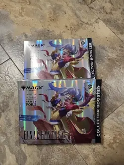 2 New Sealed Magic The Gathering- Final Fantasy Collector Booster Omega Box! - Image 3