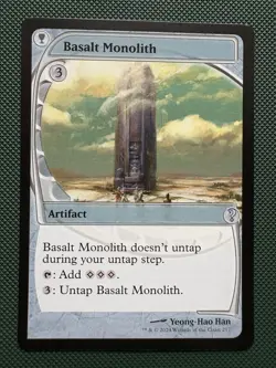 Basalt Monolith (Future Sight) Mystery Booster 2 Regular - Image 1