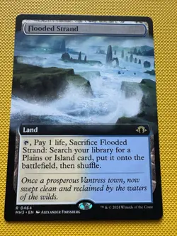 Flooded Strand (Extended Art) Modern Horizons 3 Regular - Image 1