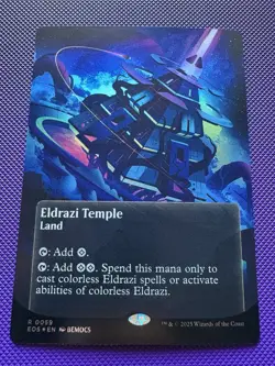 Eldrazi Temple (0059) (Borderless) Edge of Eternities: Foil - Image 1