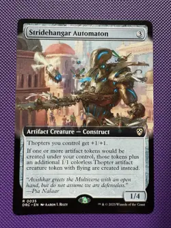 Stridehangar Automaton (Extended Art) Commander: Aetherdrift Regular - Image 1