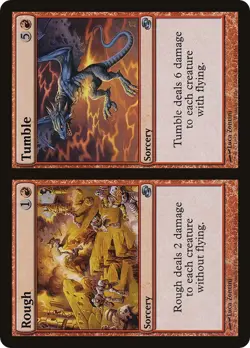 Planar Chaos Rough // Tumble MTG Magic the Gathering NM - Image 1