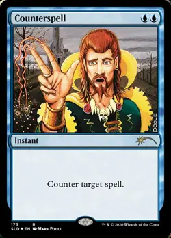 NM-Mint, English MTG Regular Counterspell Secret Lair Drop Series Singles Magic - Image 1