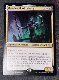 Ratadrabik of Urborg - Dominaria United 213/281 - MTG - Regular - Rare - LP - Image 2