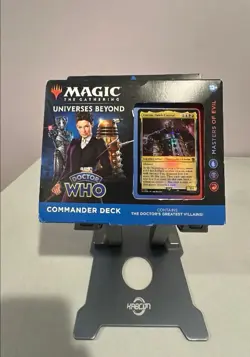 Magic The Gathering Universes Beyond Doctor WHO Masters Of Evil Commander Deck - Image 1