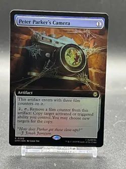 Peter Parker's Camera (Extended Art) Marvel's Spider-Man Foil - Image 1