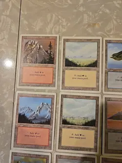 MTG REVISED COLLECTOR BASIC LAND SET NEVER PLAYED NM/M - Image 2
