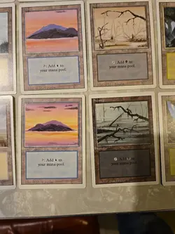 MTG REVISED COLLECTOR BASIC LAND SET NEVER PLAYED NM/M - Image 4