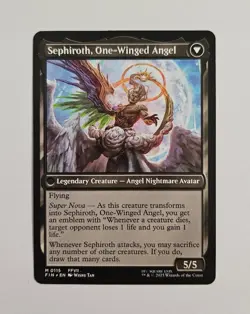 MTG - Sephiroth, Fabled SOLDIER - FINAL FANTASY (FIN) #0115 - Image 2
