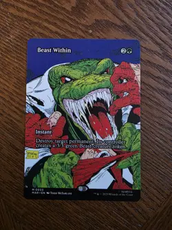 Beast Within #33 Regular MTG Spiderman - Image 1