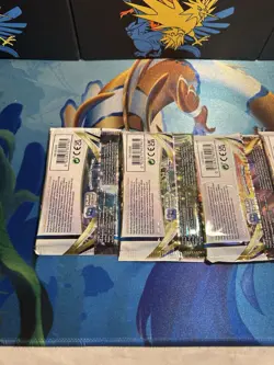 Pokemon Brilliant Stars Booster Packs Complete Art Set (4 Packs) - Image 4
