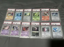 PSA 10 Pokemon 10th Movie Promo Set (2007 Japan) - Complete 12 Card GEM MINT - Image 1