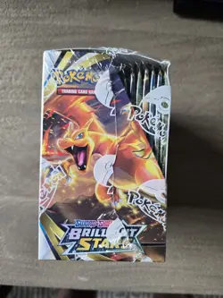 Pokemon Sword & Shield Brilliant Stars Booster Box - Sealed See Pics Box Damage - Image 5