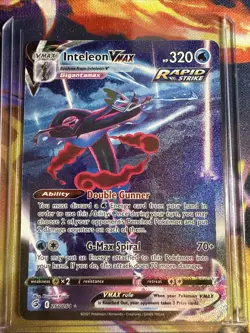 Inteleon VMAX (Alternate Art Secret) 266/264 Swsh08: Fusion Strike Holo - Image 1