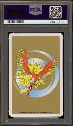 Pokemon Gold Playing Cards Ho-Oh Ace of Spades #250 PSA 10 Gem Mint - Image 2