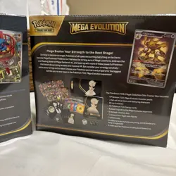 FACTORY SEALED 2025 Pokemon Center Mega Evolution ETBs Lucario And Gardevoir - Image 4