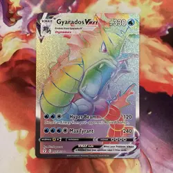 Gyarados VMAX - 207/203 - Rainbow Secret Rare Pokemon TCG Evolving Skies NM - Image 1