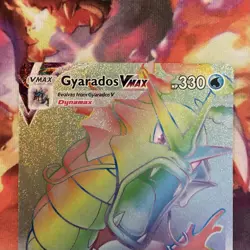 Gyarados VMAX - 207/203 - Rainbow Secret Rare Pokemon TCG Evolving Skies NM - Image 2