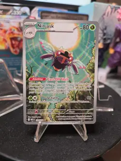 Shedinja 144/132 + Ninjask 137/132 Illustration Rare IR Mega Evolution Pokemon - Image 1