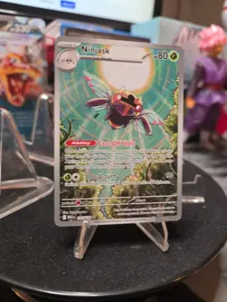 Shedinja 144/132 + Ninjask 137/132 Illustration Rare IR Mega Evolution Pokemon - Image 2