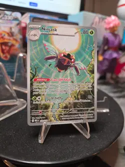 Shedinja 144/132 + Ninjask 137/132 Illustration Rare IR Mega Evolution Pokemon - Image 3